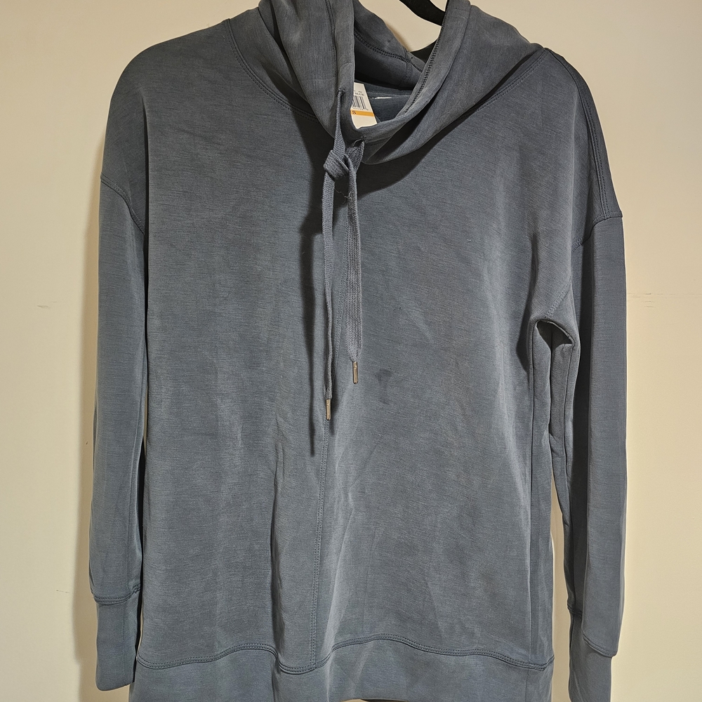 Cable & Gauge Men's Slate Blue Hoodie Sweater